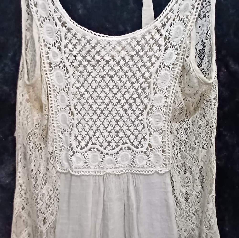 Cream lingerie